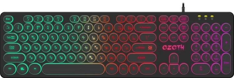 Клавиатура DEFENDER Ozoth GK-106 Black