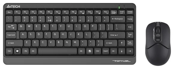 Клавиатура A4tech Fstyler FG1112 Black USB + мышь