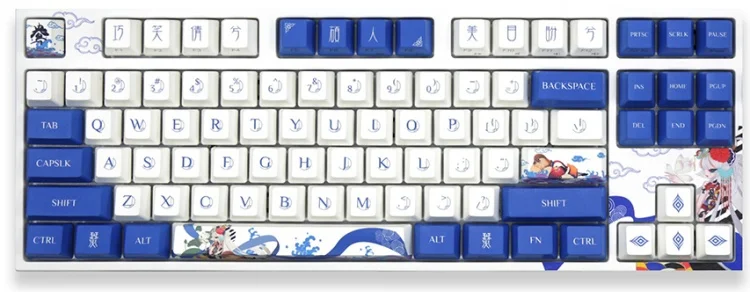 Клавиатура VARMILO VEA87 Lovebirds-I Cherry MX Red White (A23A002D4A0A06A003)