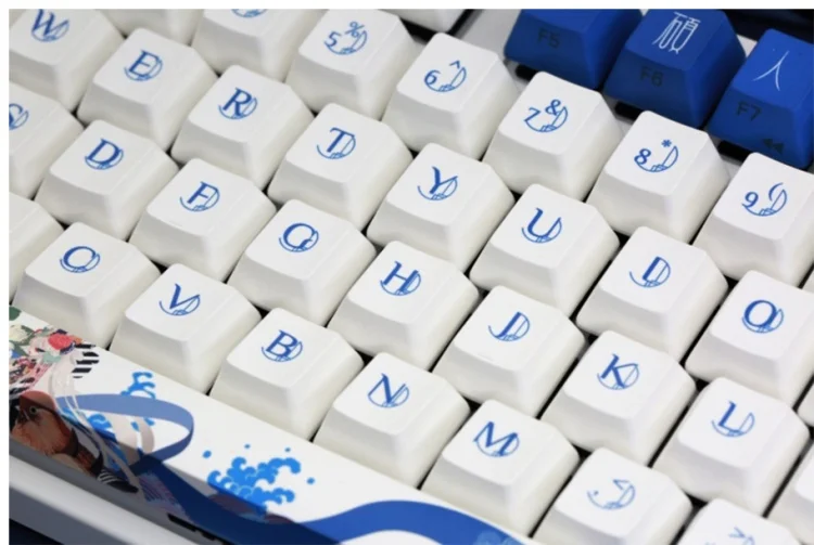 Фото Клавиатура VARMILO VEA87 Lovebirds-I Cherry MX Red White (A23A002D4A0A06A003)
