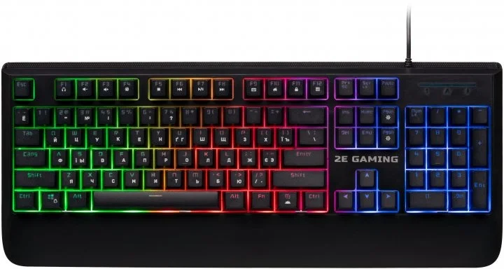 Клавиатура 2E GAMING KG325 LED USB Black Ukr (2E-KG325UB)