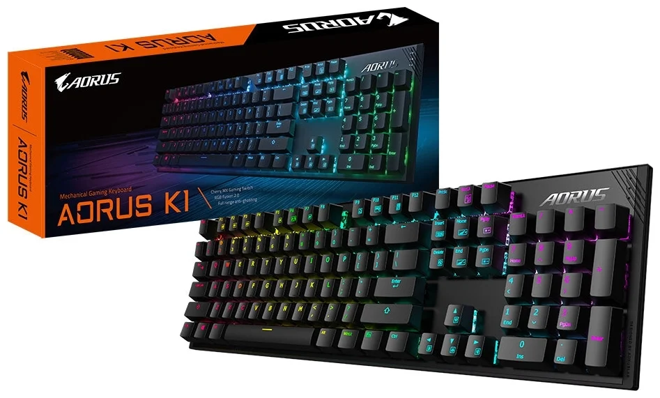 Клавиатура GIGABYTE Aorus K1 Black Казахстан