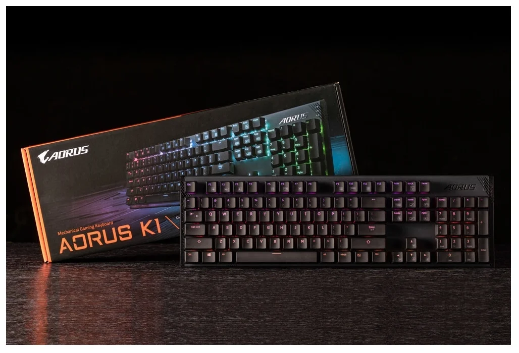 Клавиатура GIGABYTE Aorus K1 Black Казахстан