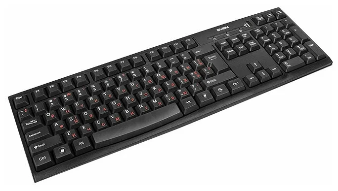 Фото Клавиатура SVEN 304 USB+HUB Black