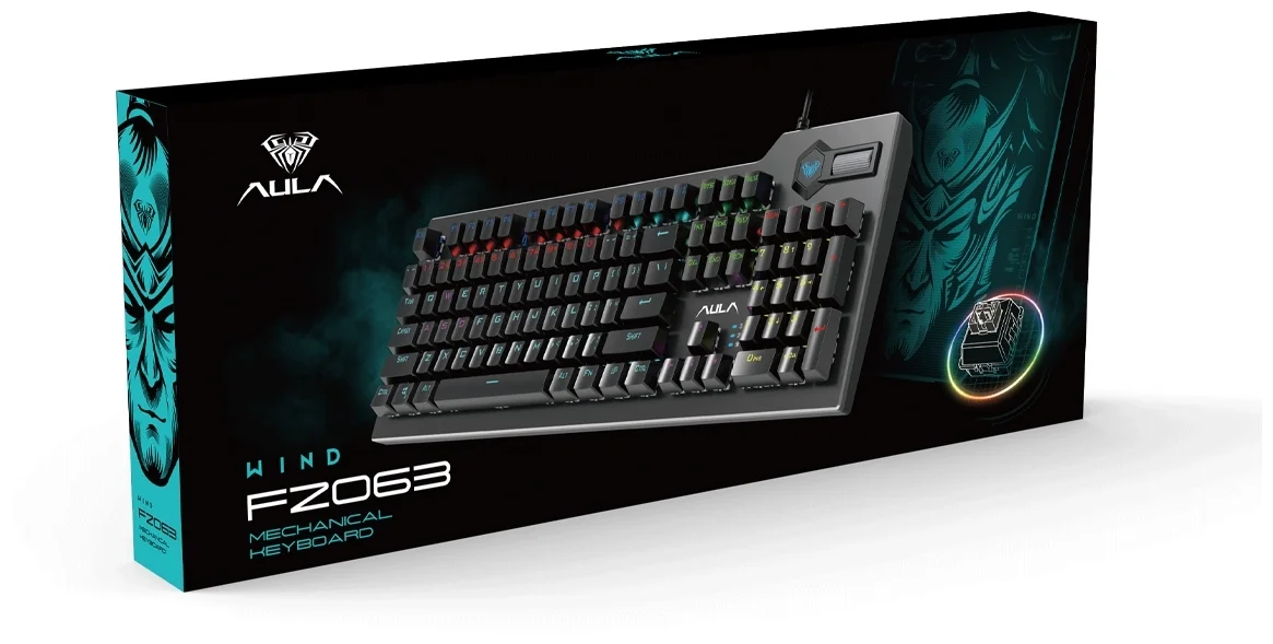 Клавиатура USB Aula F2063 mechanical backlit Казахстан