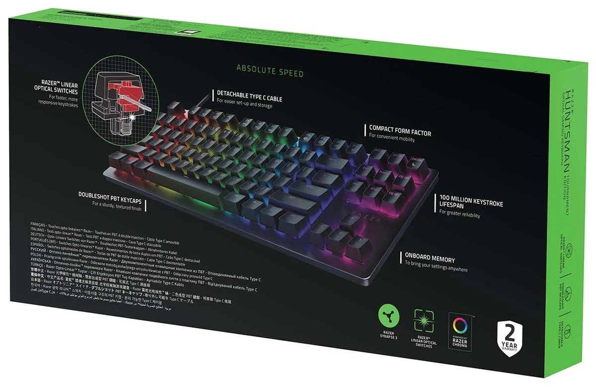 Клавиатура RAZER Huntsman V2 (Analog Switch) (RZ03-03610800-R3R1) Казахстан