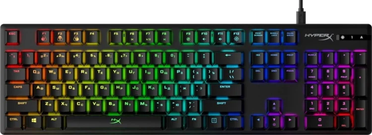 Фото Клавиатура HyperX Alloy Origins PBT HX Red (639N3AA#ACB)