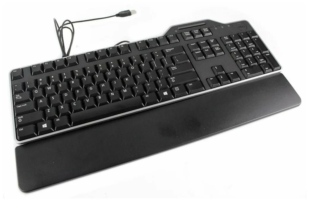 Фото Клавиатура DELL KB-813 Smartcard Reader USB (580-18360)