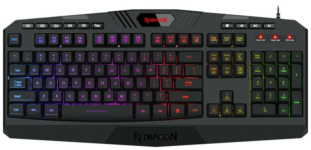 Клавиатура REDRAGON Harpe Pro RGB Black (78376)