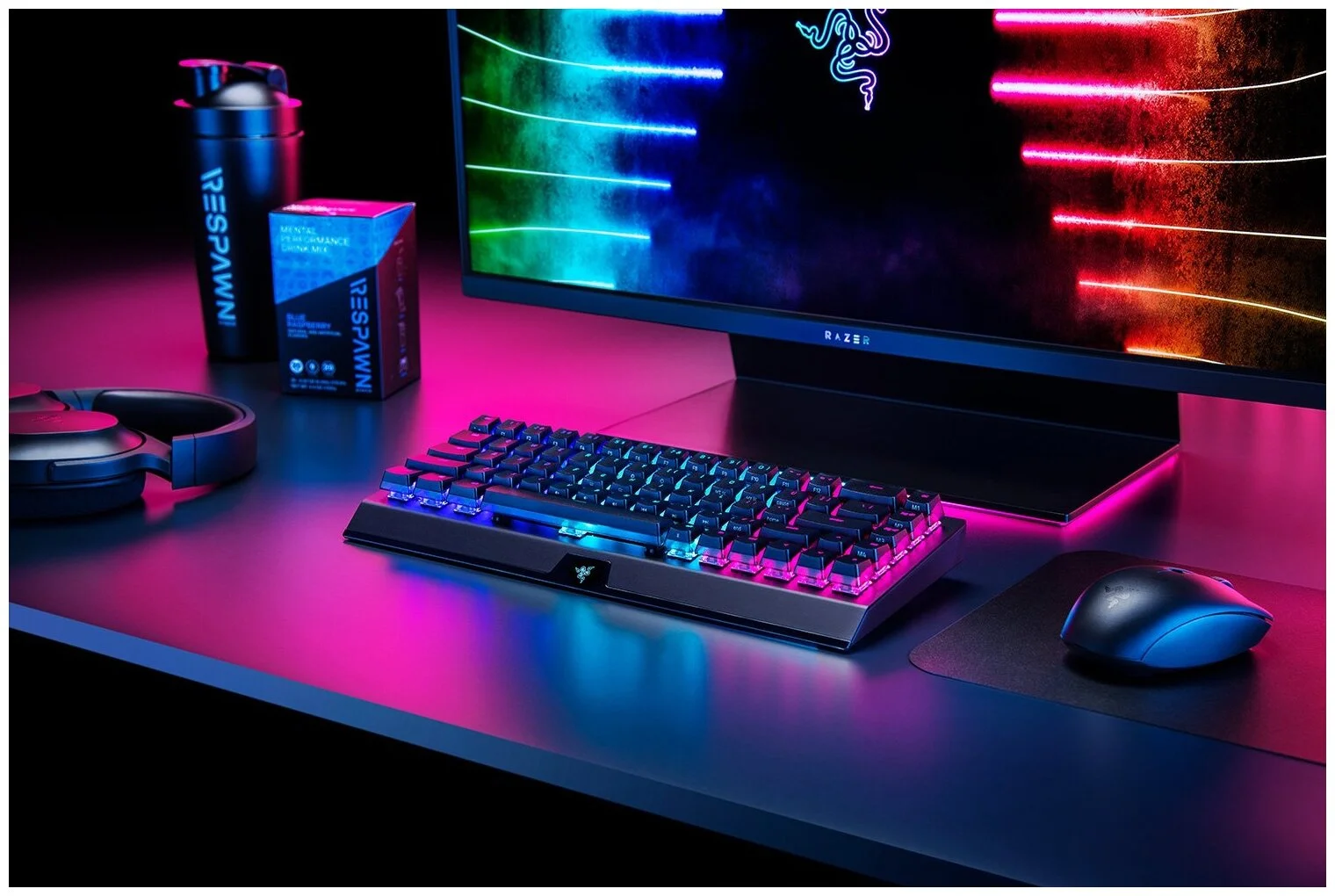 Клавиатура RAZER BlackWidow V3 Mini HyperSpeed (Green Switch) (RZ03-03891600-R3R1) заказать