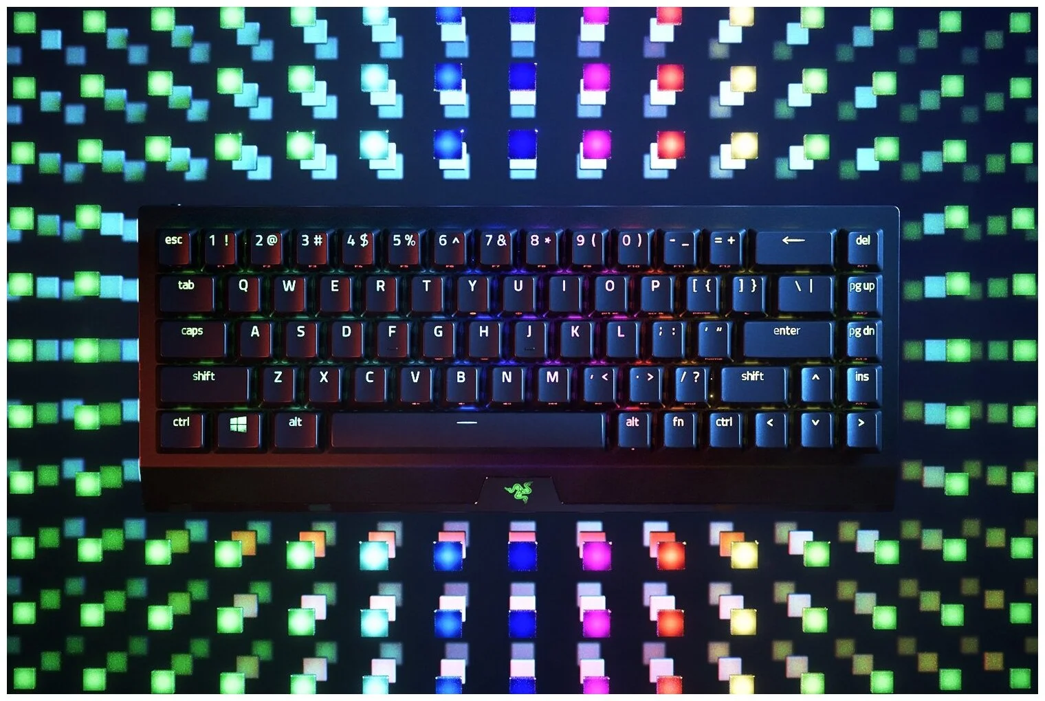 Клавиатура RAZER BlackWidow V3 Mini HyperSpeed (Green Switch) (RZ03-03891600-R3R1) Казахстан