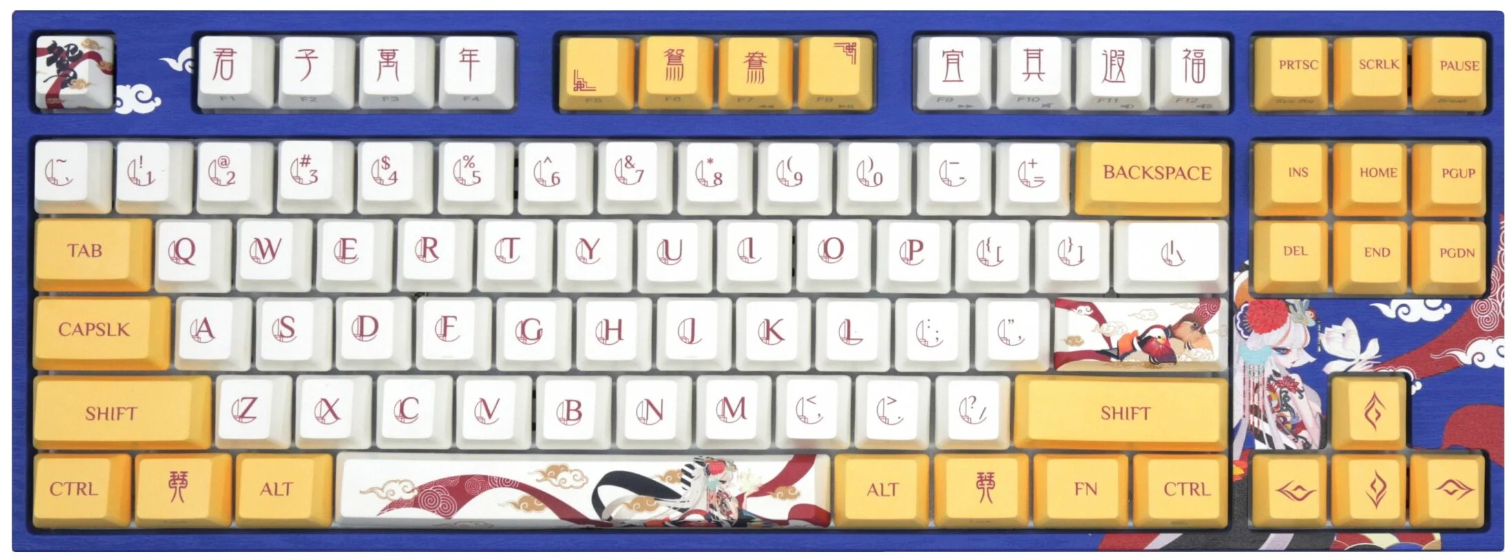 Фото Клавиатура VARMILO VA87M Lovebirds-I, Cherry MX Brown,EU (VA87MA002A2A0A01A003)