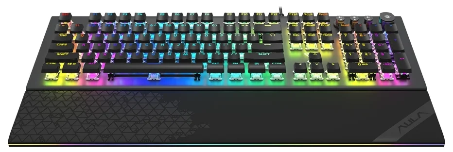 Фото Клавиатура USB Aula L2098 mechanical backlit restpad