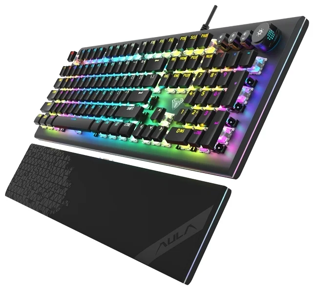 Купить Клавиатура USB Aula L2098 mechanical backlit restpad