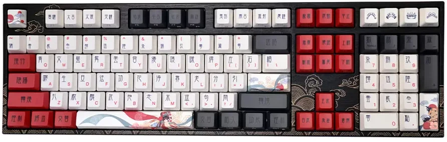 Клавиатура VARMILO VEM108 Beijing Opera EC V2 Daisy (A36A028A8A3A17A025)