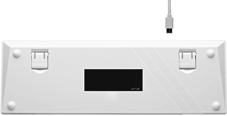 Купить Клавиатура 2E GAMING KG380 RGB 68key Gateron Brown Switch BT/USB White Ukr (2E-KG380UWT-BR)
