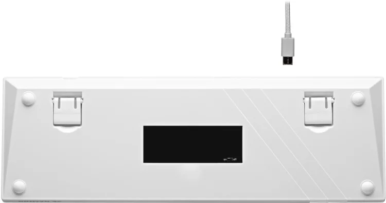 Купить Клавиатура 2E GAMING KG380 RGB 68key Gateron Red Switch BT/USB White Ukr (2E-KG380UWT-RD)