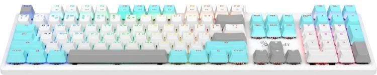 Фотография Клавиатура игровая A4Tech Bloody S510R-Icy White Brown