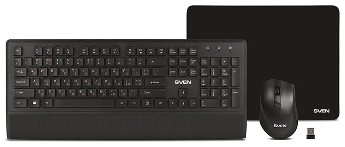 Клавиатура SVEN KB-C3800W +мышь