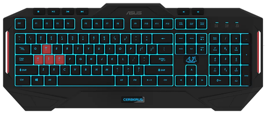 Клавиатура ASUS CERBERUS KB MKII