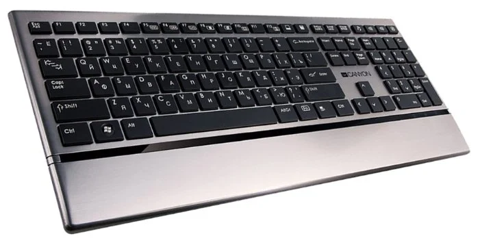 Фото Клавиатура CANYON CNS-HKB4 Silver (865153)