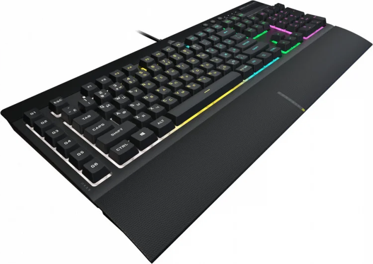 Фото Клавиатура CORSAIR K55 RGB PRO (CH-9226765-RU) Black