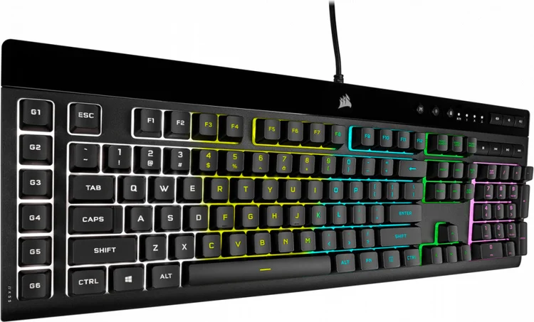 Фотография Клавиатура CORSAIR K55 RGB PRO (CH-9226765-RU) Black