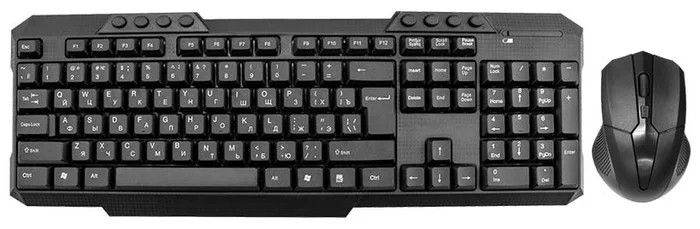 Фото Клавиатура DEFENDER Jakarta C-805 RU Nano Black + мышь