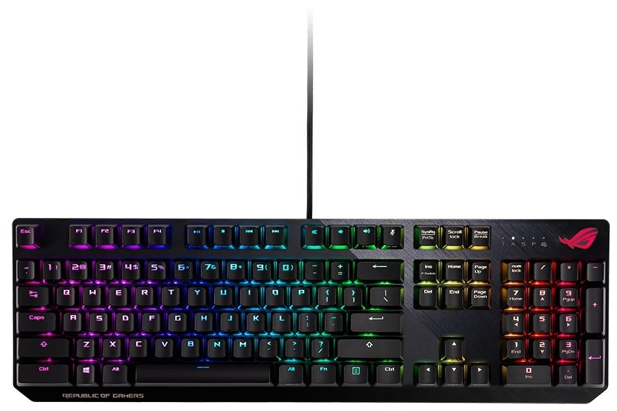 Клавиатура ASUS X801 STRIX SCOPE TKL 90MP00N5-BKRA00