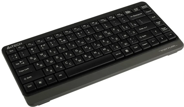Фото Клавиатура A4tech Fstyler FG1112 Black USB + мышь