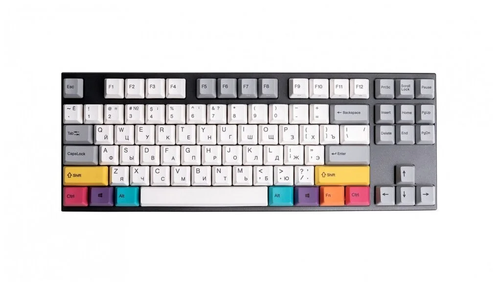 Фотография Клавиатура VARMILO MA108M V2 CMYK, EC Ivy V2,RU (A36A024B1A3A06A007)
