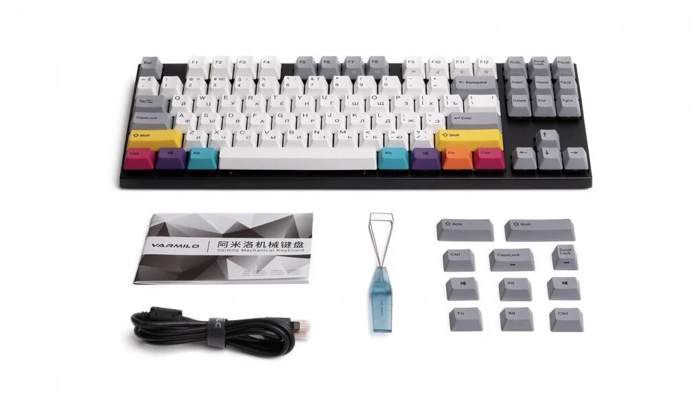 Клавиатура VARMILO MA108M V2 CMYK, EC Ivy V2,RU (A36A024B1A3A06A007) Казахстан