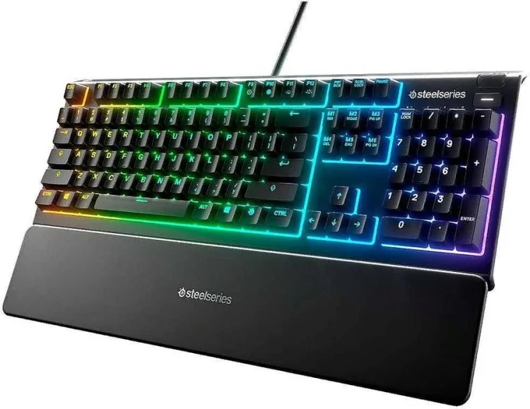 Фотография Клавиатура STEELSERIES Apex 3 US (64795)