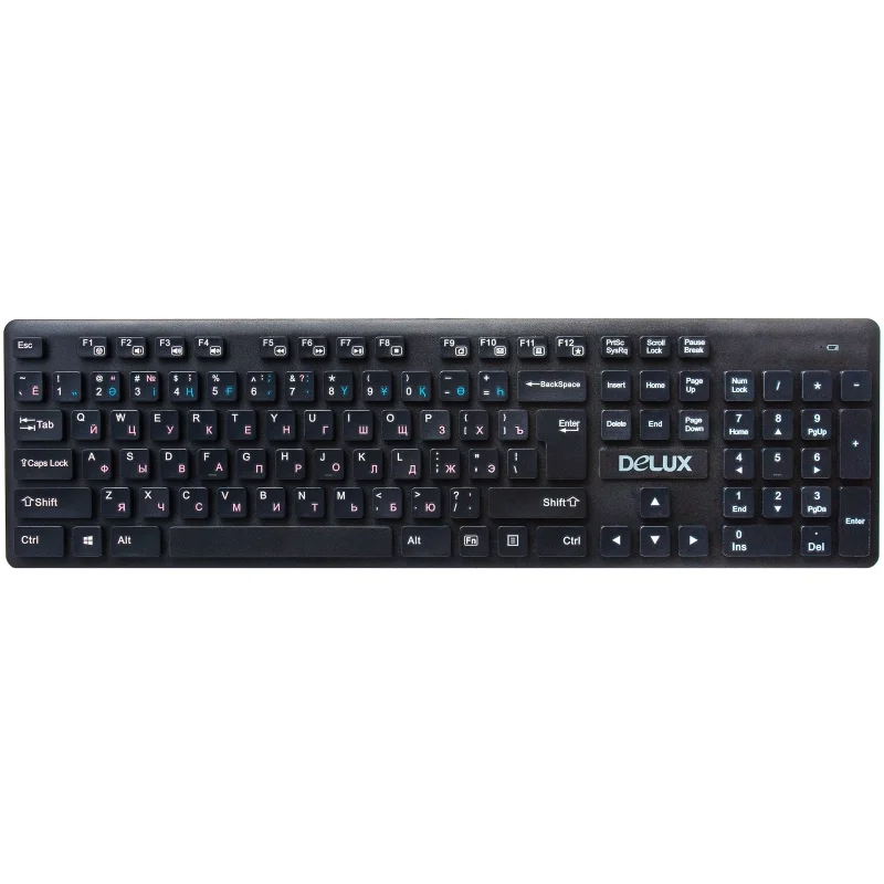 Фото Клавиатура DELUX DLK-150GB Black