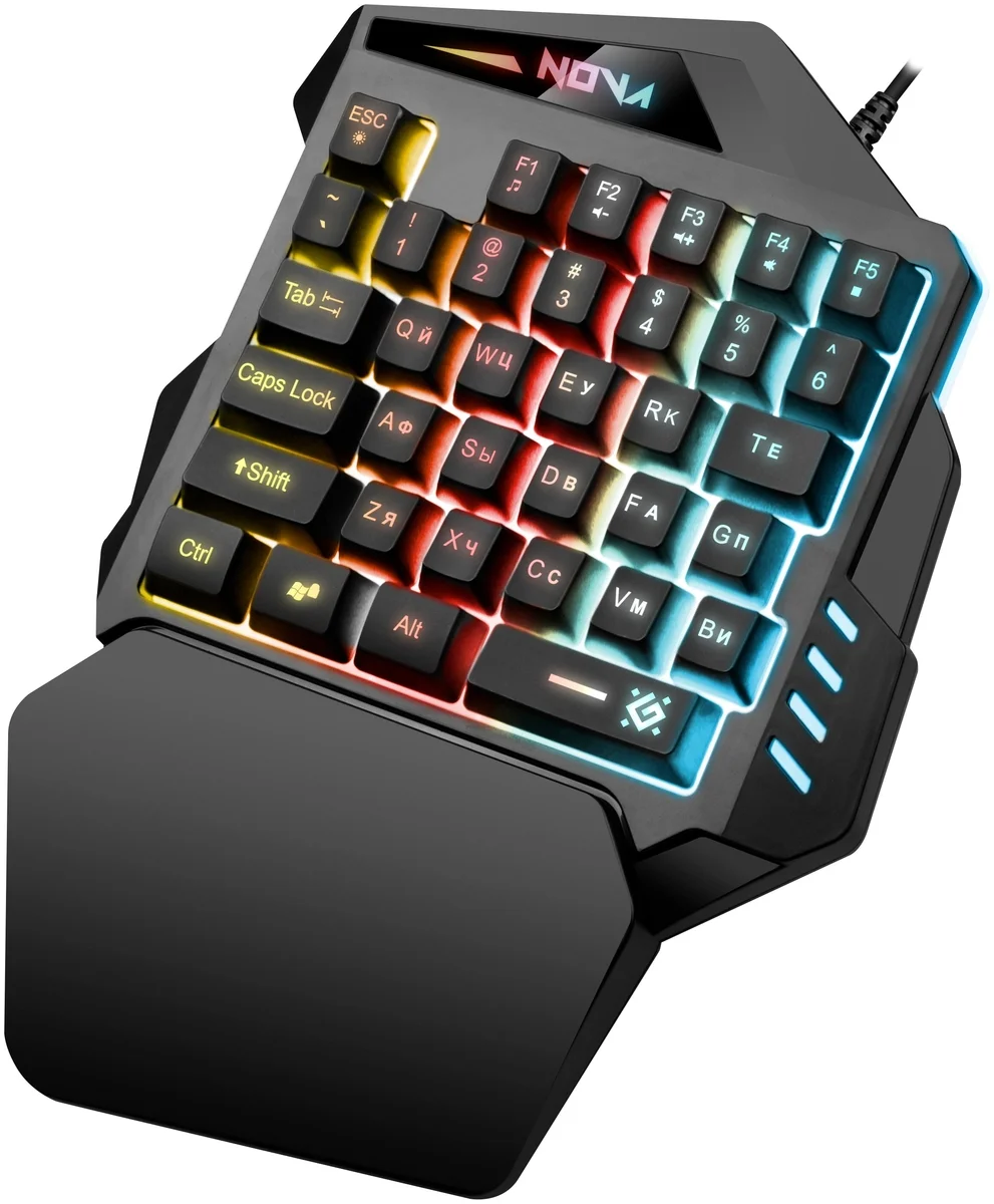 Фото Клавиатура DEFENDER Nova GK-860L Black (45860)