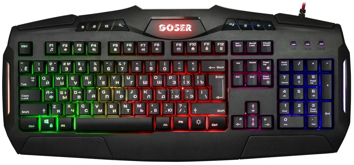 Клавиатура DEFENDER Goser GK-772L (45772)