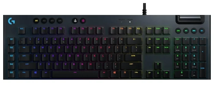 Клавиатура LOGITECH G815 LIGHTSYNC RGB GL Tactile (920-008991)