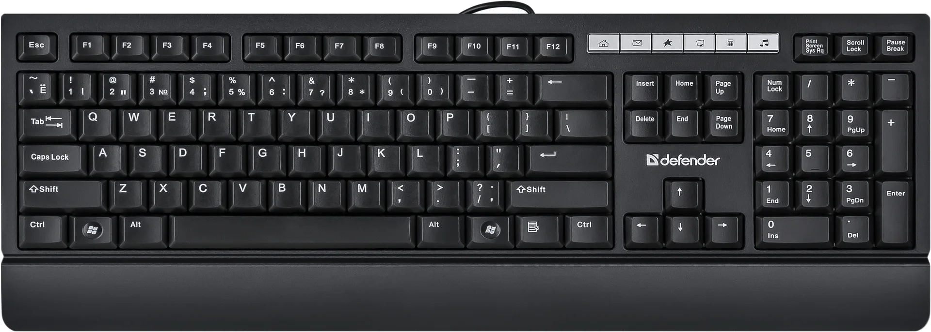 Фото Клавиатура DEFENDER EPISODE SM-950 RU Black
