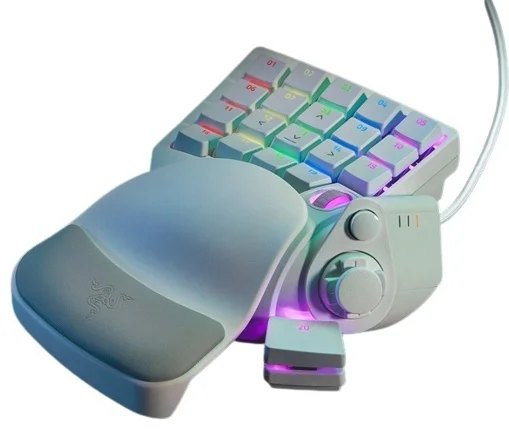 Клавиатура RAZER Tartarus Pro - Mercury White RZ07-03110200-R3M1