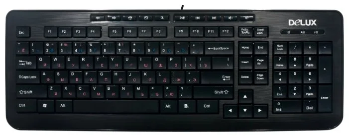 Фото Клавиатура DELUX DLK-3100UB Black