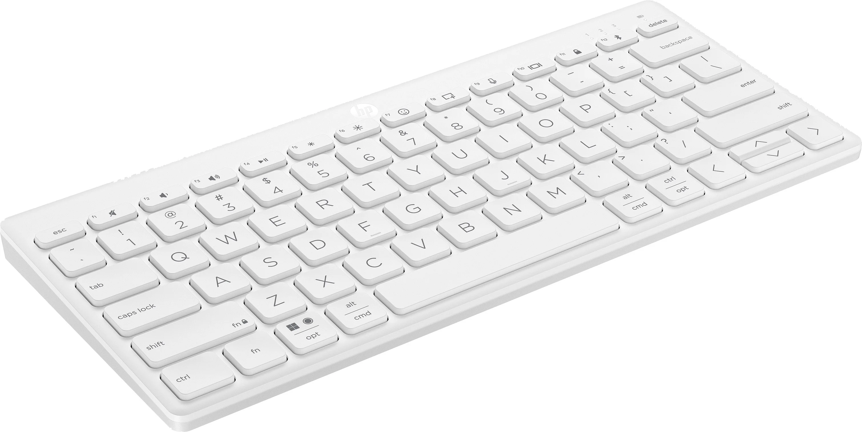 Фото Клавиатура HP 350 Multi-Device Compact Wireless Keyboard White (692T0AA)
