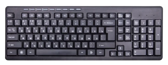 Клавиатура RITMIX RKB-255 W Black
