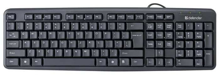 Клавиатура DEFENDER Element HB-520 KZ Black