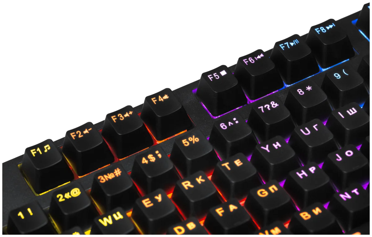 Купить Клавиатура DEFENDER Blitz GK-240L Rainbow Black