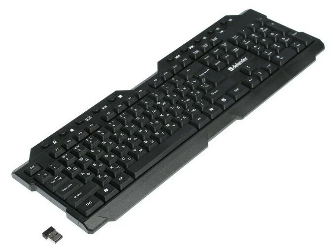 Фото Клавиатура DEFENDER Element HB-195 Black (45195)