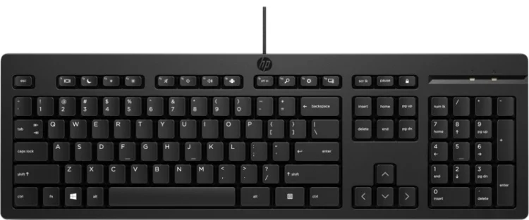 Клавиатура HP 125 WD USB (266C9AA#B15)