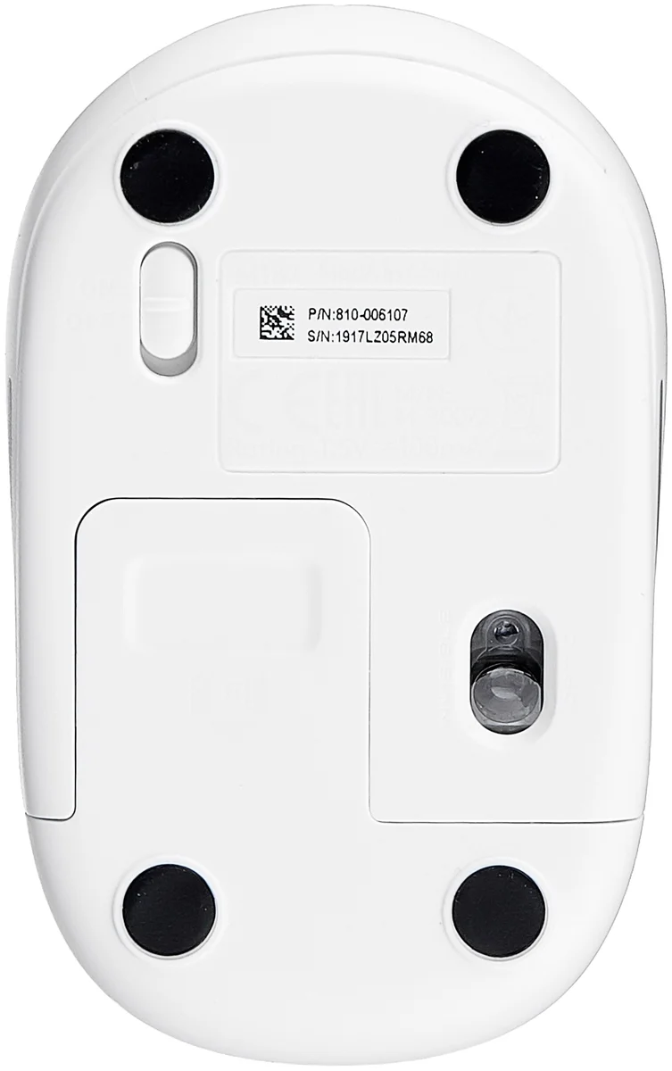 Фотография Мышь LOGITECH M187 (910-002735) White