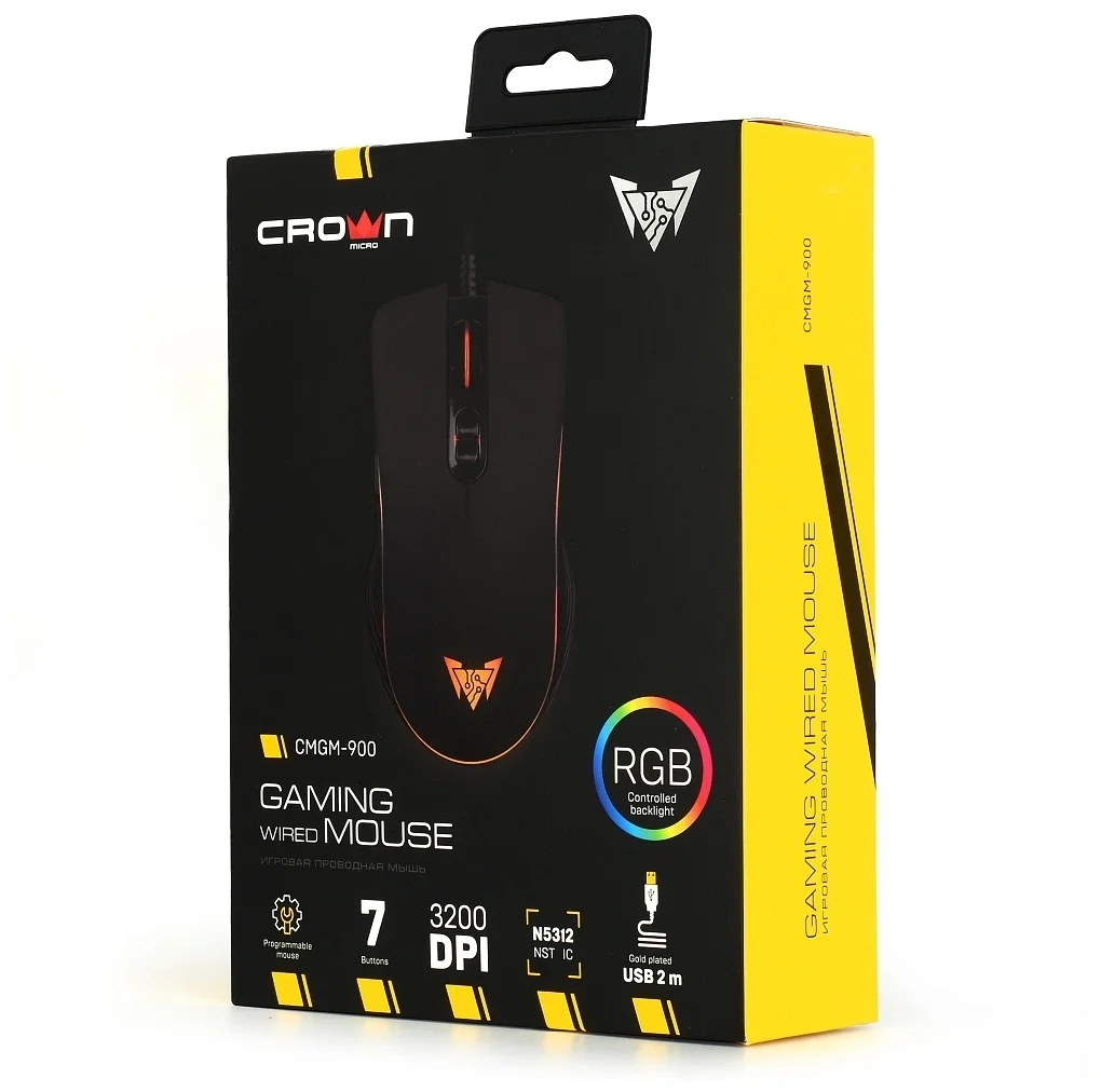 Фото Мышь CROWN CMGM-900