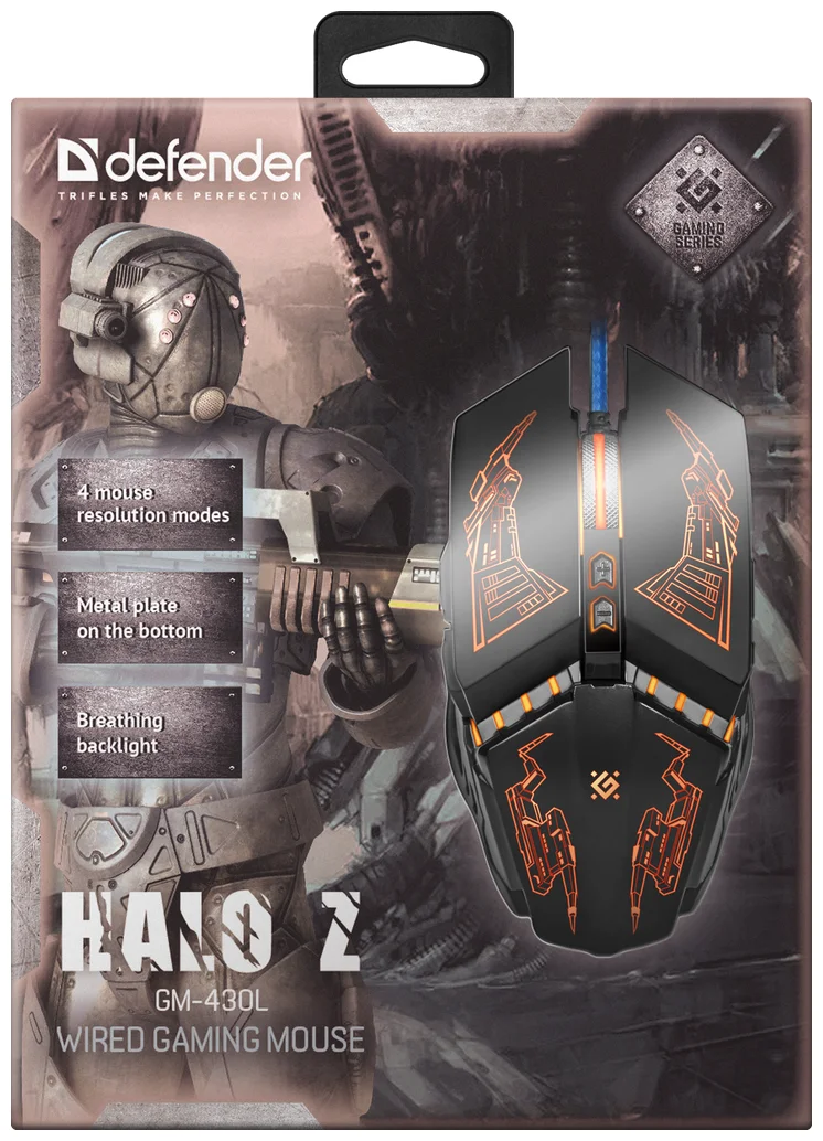 Мышь DEFENDER Halo Z GM-430L Казахстан