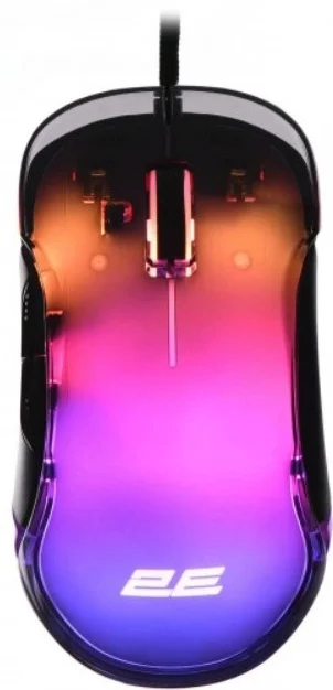 Мышь 2E GAMING MG345 RGB USB Transparent (2E-MG345TR)